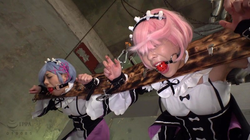 【Eカップ】【有村のぞみ、岬あずさ】レム、ラムコス美女達が3穴中出しセックス＆大量ぶっかけのエロコス動画｜SAIT-023