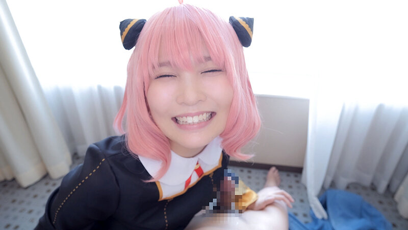 【Dカップ】【アーニャ・フォージャー】美乳美女と背徳中出しセックス＆手コキフェラのエロコス動画｜CSPL-010