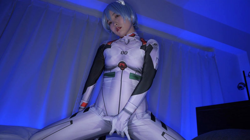 【Dカップ】【綾波レイ】美乳美女がコスプレフェラ抜き＆中出しセックスのエロコス動画｜CSPL-012