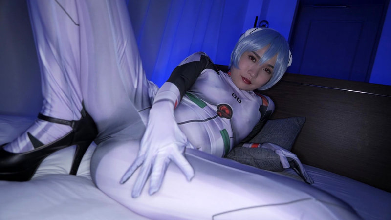 【Dカップ】【綾波レイ】美乳美女がコスプレフェラ抜き＆中出しセックスのエロコス動画｜CSPL-012
