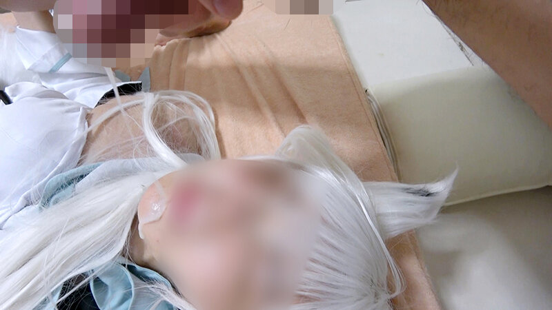 【Dカップ】【白上フブキ】巨乳美少女がイラマ＆２穴ファックのエロコス動画｜FAZM-002