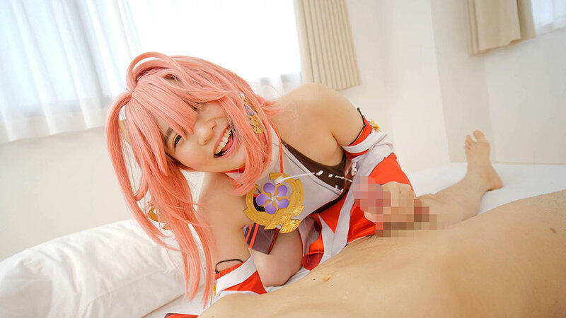 【Dカップ】【八重神子】美乳痴女が中出しセックス＆手コキフェラで抜きまくりのエロコス動画｜CSDX-022